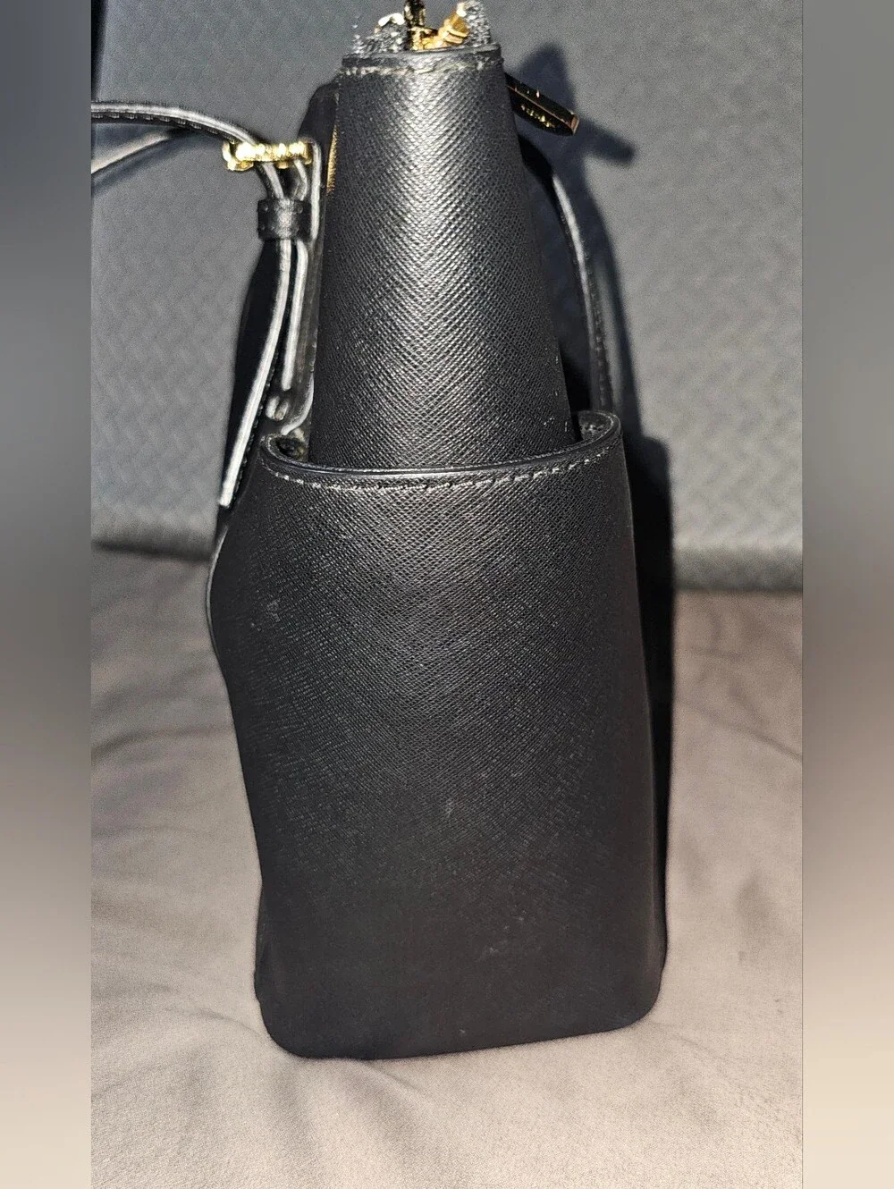 Authentic Michael Kors Black Saffiano Leather Tote